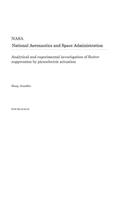 Analytical and Experimental Investigation of Flutter Suppression by Piezoelectric Actuation