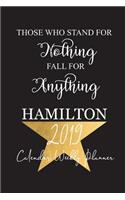 2019 Hamilton Calendar Planner: Alexander Hamilton Calendar Schedule Organizer Weekly Monthly Pocket Planner with Holidays 12 Months January 2019 Through December 2019 Appointment 