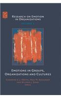 Emotions in Groups, Organizations and Cultures