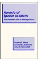 Apraxia of Speech in Adults