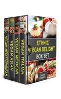 Ethnic Vegan Delight Box Set: 4 Books in 1