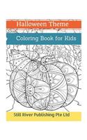 Halloween Theme: Coloring Book for Kids