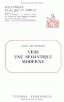 Vers Une Semantique Moderne