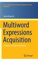 Multiword Expressions Acquisition