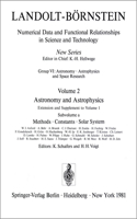 Methods, Constants, Solar System / Methoden, Konstanten, Sonnensystem: (Astronomy and Astrophysics)