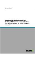 Anpassung der Lernorientierung von Deutschen Offizieren im Auslandsstudium - Eine Falluntersuchung der USMA Westpoint