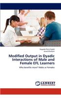 Modified Output in Dyadic Interactions of Male and Female EFL Learners