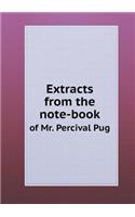 Extracts from the note-book of Mr. Percival Pug: (English)