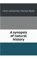 A synopsis of natural history