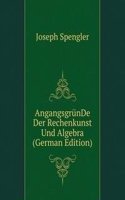 AngangsgrunDe Der Rechenkunst Und Algebra (German Edition)