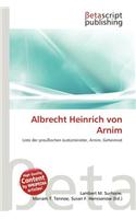 Albrecht Heinrich Von Arnim