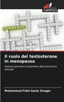 ruolo del testosterone in menopausa