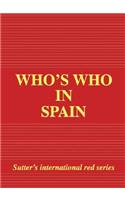 Who's Who in Spain 2005 Edition