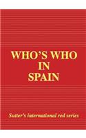 Who's Who in Spain 2005 Edition