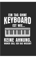 Ein Tag ohne Keyboard ist wie..... keine Ahnung, woher soll ich das wissen?