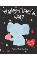 Valentine's Day Coloring Book For Toddlers And Preschool