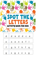 Spot the Letters activity book for kids