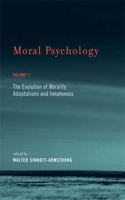 Moral Psychology, Volume 1