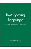 Investigating Language