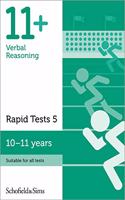11+ Verbal Reasoning Rapid Tests Book 5: Year 6, Ages 10-11