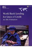 World Bank Lending for Lines of Credit