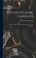 English Pleasure Carriages