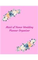 Maid of Honor Wedding Planner Organizer