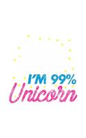 I'm 99% Unicorn: Weekly Action Planner