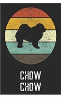 Chow Chow: Blank Wide Ruled Composition Notebook Journal