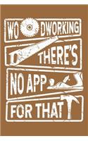 Woodworking There Is No App for That