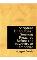 Scripture Difficulties