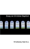 Essay on Christian Baptism