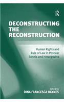 Deconstructing the Reconstruction