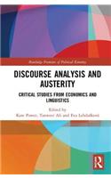 Discourse Analysis and Austerity