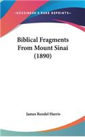 Biblical Fragments from Mount Sinai (1890)