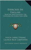 Exercises In English