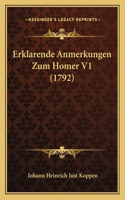 Erklarende Anmerkungen Zum Homer V1 (1792)