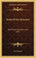 Memoir Of Mary Richardson