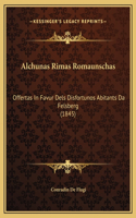 Alchunas Rimas Romaunschas