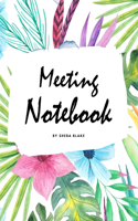 Meeting Notebook for Work (Large Hardcover Planner / Journal)