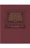 de Imputatione Primi Peccati Adami: Iosue Placaei in Academia Salmuriensi S.S. Theologiae Professoris Disputatio: In Qua Synodi Ecclesiarum in Gallia