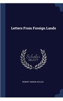 Letters From Foreign Lands