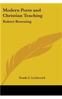 Modern Poets and Christian Teaching