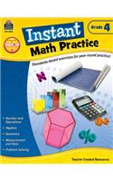 Instant Math Practice Grade 4