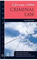 Course Notes: Criminal Law