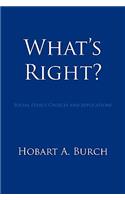 What's Right?