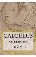 Calculus Notebook: 6 x 9