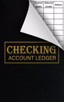 Checking Account Ledger: budgeting, expense tracker, 6 Column Payment Record And Tracker Log Book - General Business Ledger Checking Account Transaction Register Cash Book F