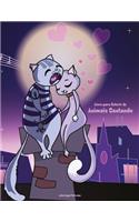 Livro para Colorir de Animais Cantando