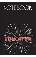 EDUCATOR Notebook, Simple Design